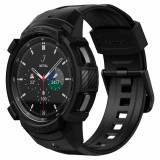 Curea Spigen Rugged Armor pentru Samsung Galaxy Watch 4 Classic 46 mm Negru Mat