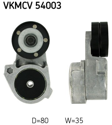 SKF VKMCV 54003 rola intinzator,curea transmisie foto