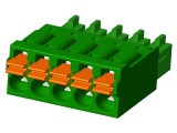 Conector regletă deconectabilă AMPHENOL ANYTEK mufă mamă 5,5A