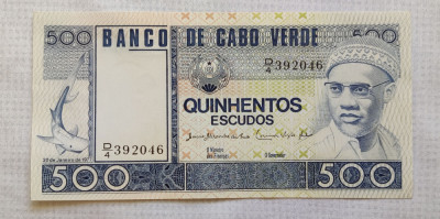 Cabo Verde / Capul Verde - 500 Escudos (1977) foto