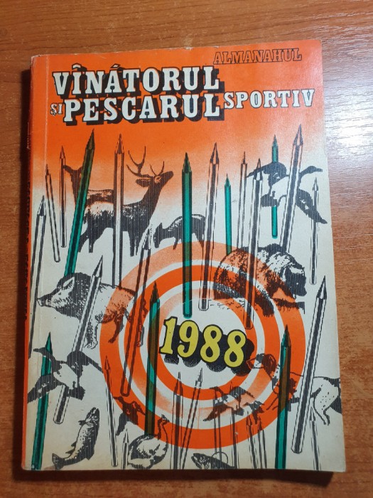 almanahul vanatorului si pescarului 1988