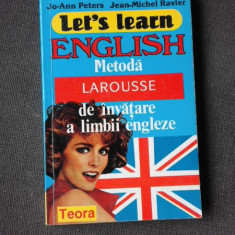 LET'S LEARN ENGLISH - JO-ANN PETERS & JEAN MICHEL RAVIER