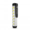 Lanterna LED - cu modul lumina de lucru - baterie de 400 mAh - XPE + LED SMD - 500 lm - IP55 - argintiu Best CarHome