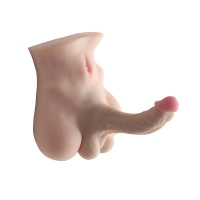 Masturbator cu Penis Flexibil si Anus Natural, 2.75 kg foto