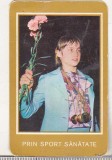 bnk cld Calendar 1977 Crucea Rosie - Nadia Comaneci