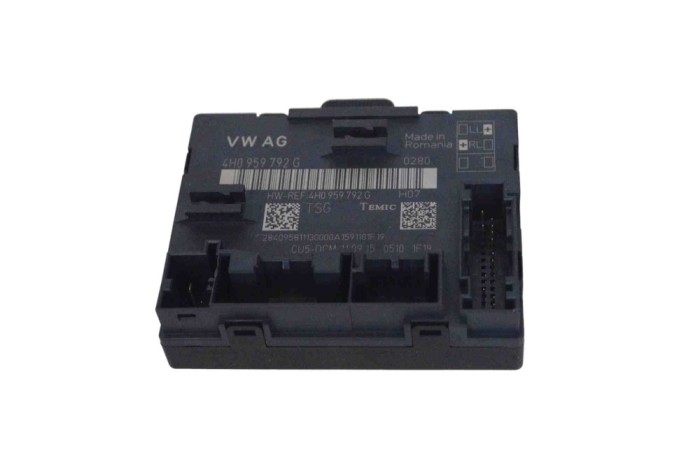 Modul de control ușă st&acirc;nga față AUDI A8 D4 4H_ 2015 OEM: 4H0959792G 21847941