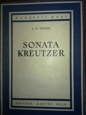 Sonata Kreutzer- L.N.Tolstoi foto
