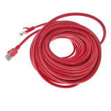 Cumpara ieftin Cablu UTP, Lanberg 40686, cat.5e, mufat 2xRJ45, lungime 15m, AWG 26, 100 MHz, de legatura retea, ethernet, rosu