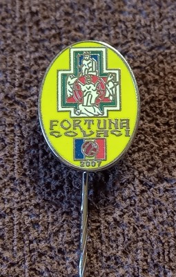 Insigna fotbal - &amp;quot;FORTUNA&amp;quot; COVACI foto