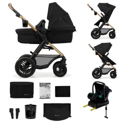 CARUCIOR MULTIFUNCTIONAL KINDERKRAFT MOOV 2 AIR 4IN1 PURE BLACK SuperHeroes ToysZone foto