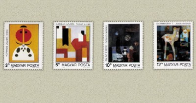 Ungaria 1989 - pictura moderna, serie neuzata foto