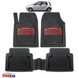 Smart Forfour I Covorase Auto TeamCar&reg; Tip Tavita Compatibile (2004&ndash;2006) Red, Cauciuc