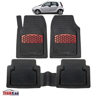 Smart Forfour I Covorase Auto TeamCar&amp;reg; Tip Tavita Compatibile (2004&amp;ndash;2006) Red foto