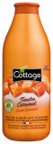 Gel de dus si lapte de baie cu lapte si caramel, 750ml, Cottage