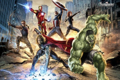 The Avengers - Strike Poster foto