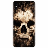 Husa silicon pentru Apple Iphone XS, Zombie Skull