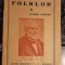 1937 Barbu Lazareanu, Cu privire la folklor (volumul 2)