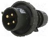 Conector alimentare AC, IEC 60309, IP67, 32A, 400V AC, 4 pini, PCE - 0242-6.U