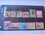 Lot timbre vechi Borneo de Nord