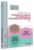 Cumpara ieftin Admiterea in notariat. Culegere de subiecte cu explicatii ale variantelor de raspuns/Carmen Nicoleta Barbieru, Diana-Geanina Ionas