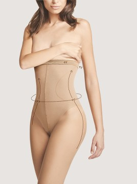 Ciorapi para-medicale Fiore BodyCare High Waist Bikini 20 DEN (Culoare: Light foto