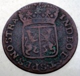 J.415 INDIILE OLANDEZE NETHERLANDS EAST INDIES GELDERLAND VOC 1 DUIT 1790