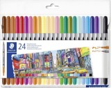 Set 24 carioci cu doua capete | Staedtler