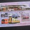 Coliță Guineea-Bissau 2006 &ndash; Evoluția Trenurilor Urbane (New York, Paris, San Francisco, Hong Kong, Guangdong), 3000 FCFA, obliterat