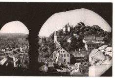 CPIB 15802 CARTE POSTALA - SIGHISOARA. VEDERE DIN TURNUL CU CEAS, RPR