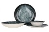 Set vesela Bonna Sepia 24 piese, 6 persoane, portelan multicolor - Serviciu masa complet