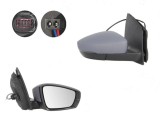 Oglinda exterioara Volkswagen Up! (Vw120), 2016-, Dreapta, reglare electrica; grunduit; incalzita; geam convex; cromat; 6 pini; cu semnalizare, View