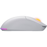 Mouse wireless Hator Quasar 3, 12K DPI, conectivitate 2.4GHz, bluetooth si USB, switch HATOR Optical 100M, side switch Huano 3M, iluminare RGB 16.8M,
