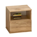 Cumpara ieftin Noptiera DTD stejar craft auriu Doli 40x40x40 cm