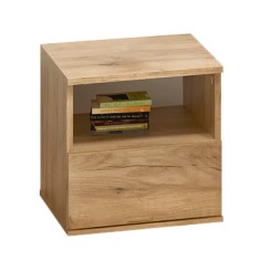 Noptiera DTD stejar craft auriu Doli 40x40x40 cm