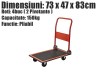 Carucior Transport Pliabil Manual 150kg, Platforma Roti Pivotante, Livrare Gratuita