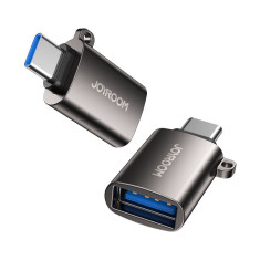 Joyroom USB 3.2 Gen 1 (masculin) - Adaptor USB Tip C (femeie) Negru (S-H151 Negru) S-H151 BLACK