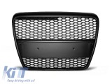 Grilaj mat negru tip RS potrivit pentru Audi A6 C6 sedan, break 2004-2008 cu PDC Performance AutoTuning
