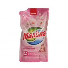 Rezerva Balsam Rufe Sano Maxima, 1 L, Sensitive, Floral, Rezerva Balsam Igienizant pentru Haine, Rezerve Balsamuri pentru Rufe Sano Maxima, Rezerva Ba