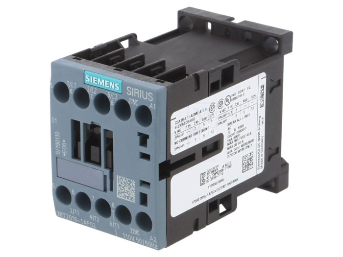 Contactor 3P 110V AC 9A