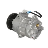 Compresor aer conditionat Opel Astra H, 2004-2014, motor 1.7 CDTI, 59kw/74kw/81kw/92kw, diesel, rola curea 105 mm, 6 caneluri, Delphi tip: Harrison C