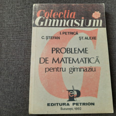 PROBLEME DE MATEMATICA PENTRU GIMNAZIU I PETRICA,C STEFAN-RF22/4