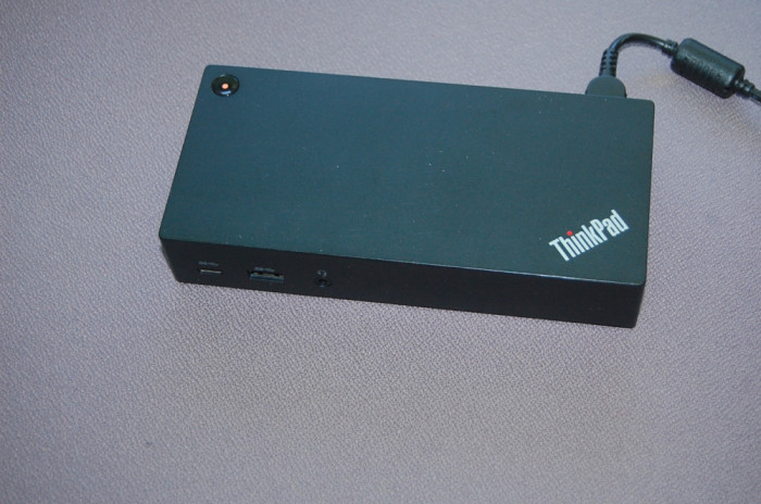 Dock Lenovo ThinkPad USB-C DK1633 SD20L36276 + alimentator