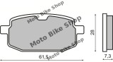 Placute Frana Fata MBS - Piese Moto Sistem Franare