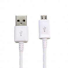 Cablu date Samsung ECBDU4AWE, microUSB, Alb, Bulk foto