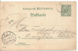 (@) carte postala(ilustrata)- Germania-W&uuml;rttemberg 1896, Franta, Necirculata, Printata