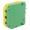 Conector Șine 25-95mm2 1 Pista 2 Borne Galben-Verde