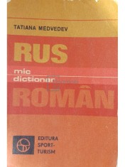 Tatiana Medvedev - Mic dictionar rus-roman (Editia: 1980) foto