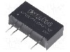Convertor de tensiune, DC-DC, intrare 22,8...25,2V DC, iesire 12V DC, putere 1W, AIMTEC - AM1DR-2412SH30-NZ