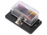 Splitter Alimentare Auto cu 4 Siguranțe și LED
