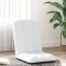 vidaXL Scaun pliabil de podea, alb, 71x51x62 cm, textil 4019743